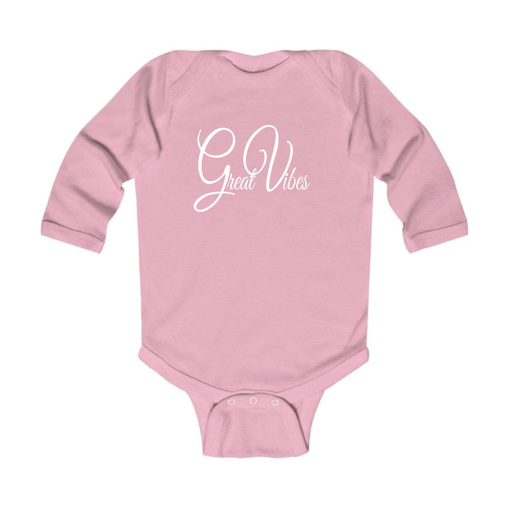 Infant Long Sleeve Graphic T-shirt Great Vibes - Childrens | Infant | T-Shirts