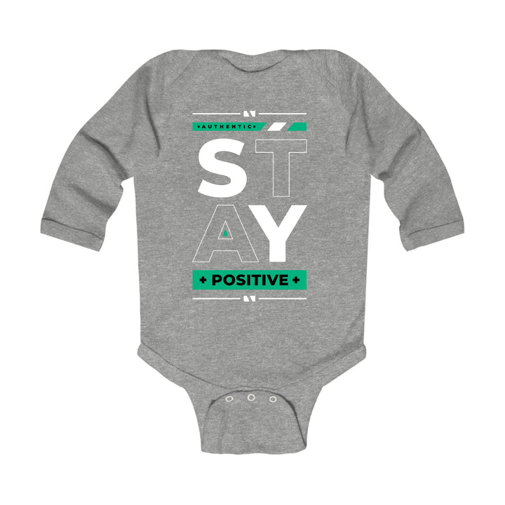 Infant Long Sleeve Graphic T-shirt Stay Positive - Childrens | Infant