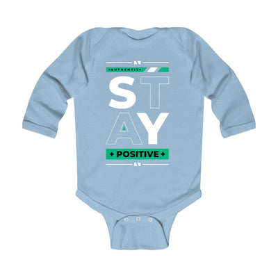 Infant Long Sleeve Graphic T-shirt Stay Positive - Childrens | Infant