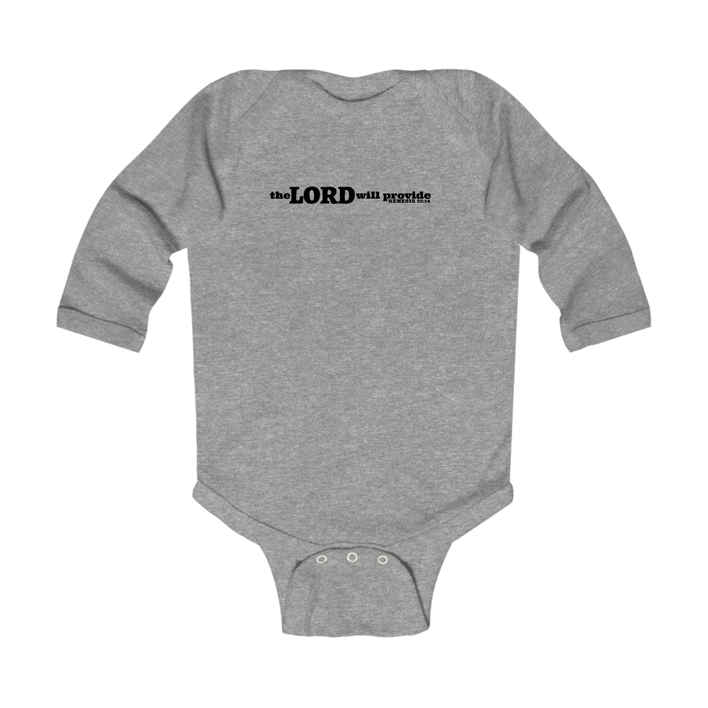 Infant Long Sleeve Graphic T-shirt The Lord Will Provide Print - Childrens