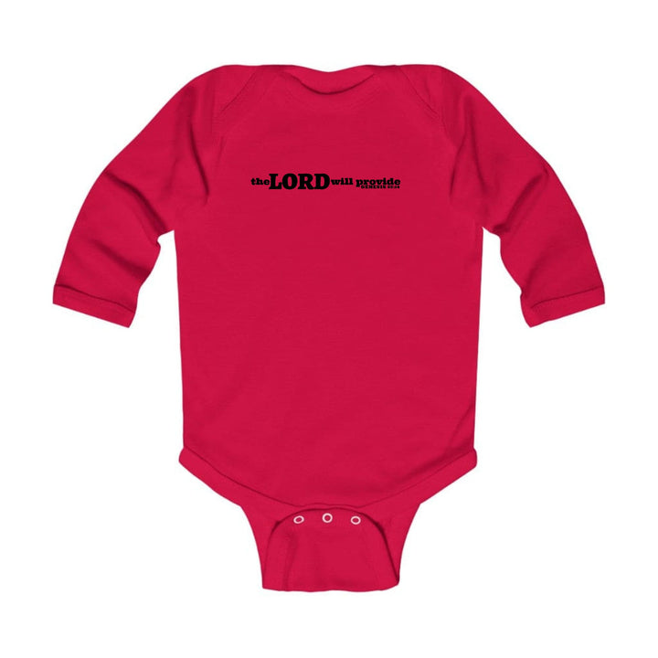 Infant Long Sleeve Graphic T-shirt the Lord will Provide Print - Childrens