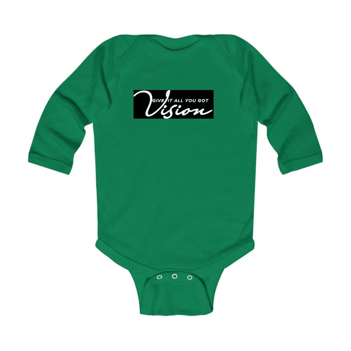 Infant Long Sleeve Graphic T-shirt Vision - Give it All you Got - Childrens