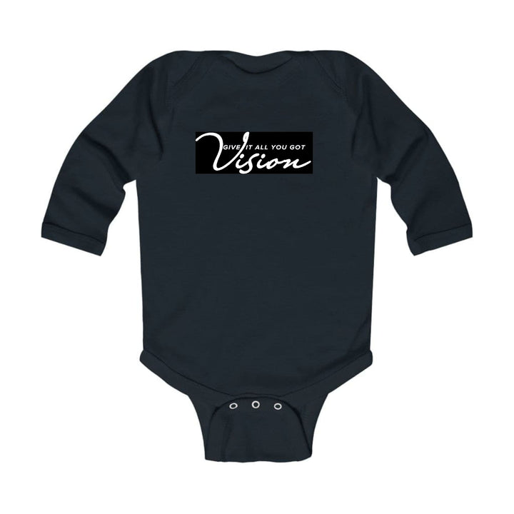 Infant Long Sleeve Graphic T-shirt Vision - Give it All you Got - Childrens