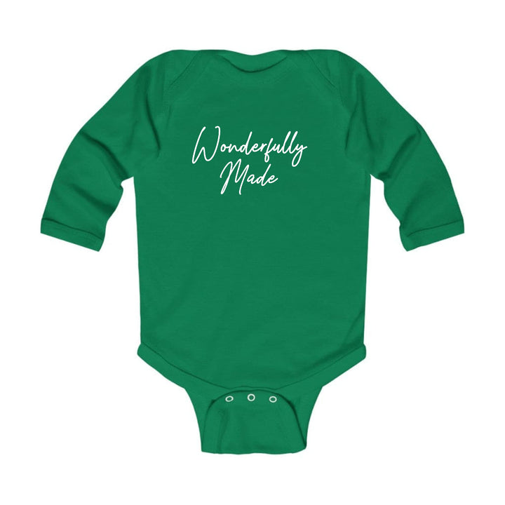 Infant Long Sleeve Graphic T-shirt Wonderfully Made - Childrens | Infant