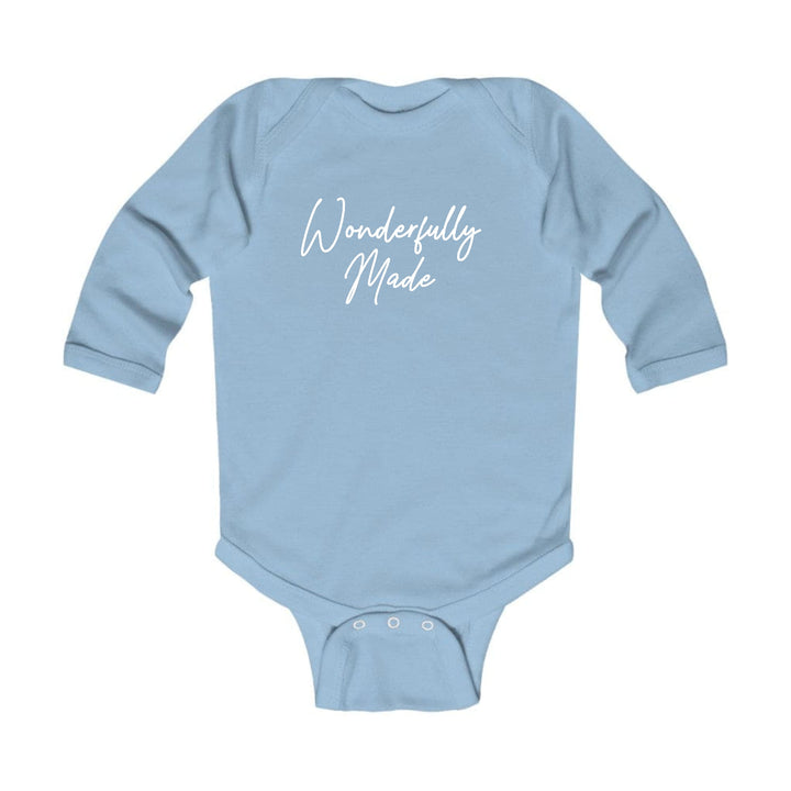 Infant Long Sleeve Graphic T-shirt Wonderfully Made - Childrens | Infant