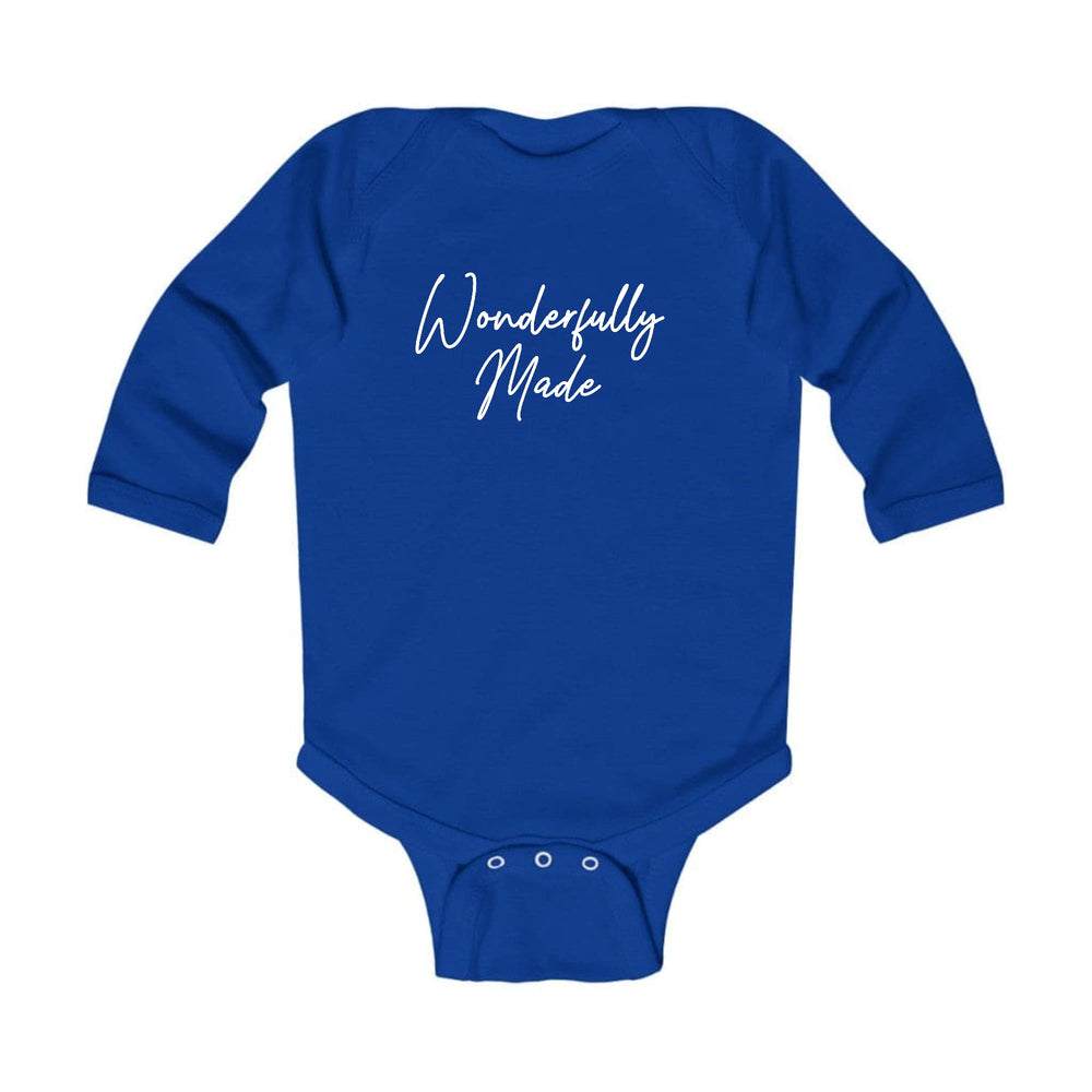 Infant Long Sleeve Graphic T-shirt Wonderfully Made - Childrens | Infant