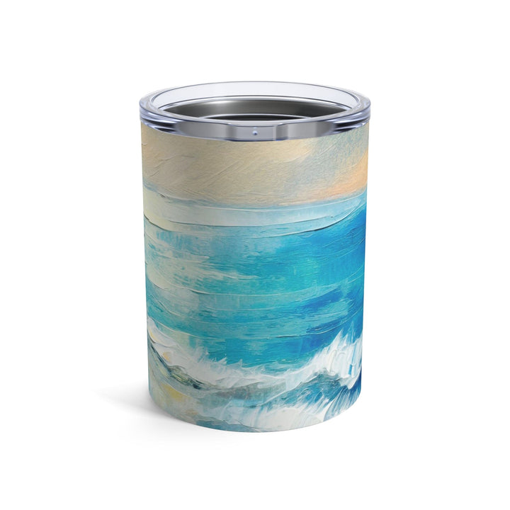 Insulated Tumbler 10oz Blue Ocean Print - Decorative | Tumblers | 10oz