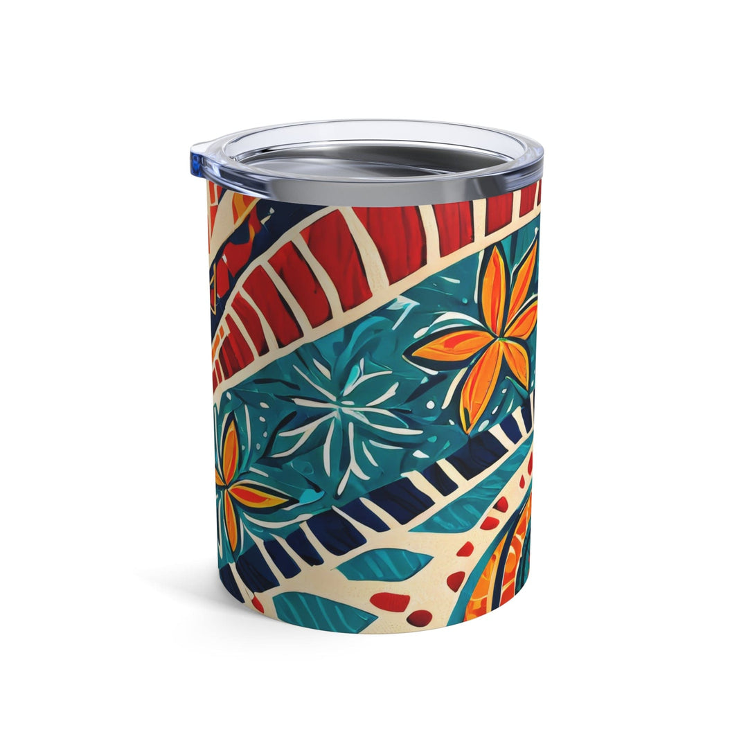 Insulated Tumbler 10oz Boho Floral Print - Decorative | Tumblers | 10oz