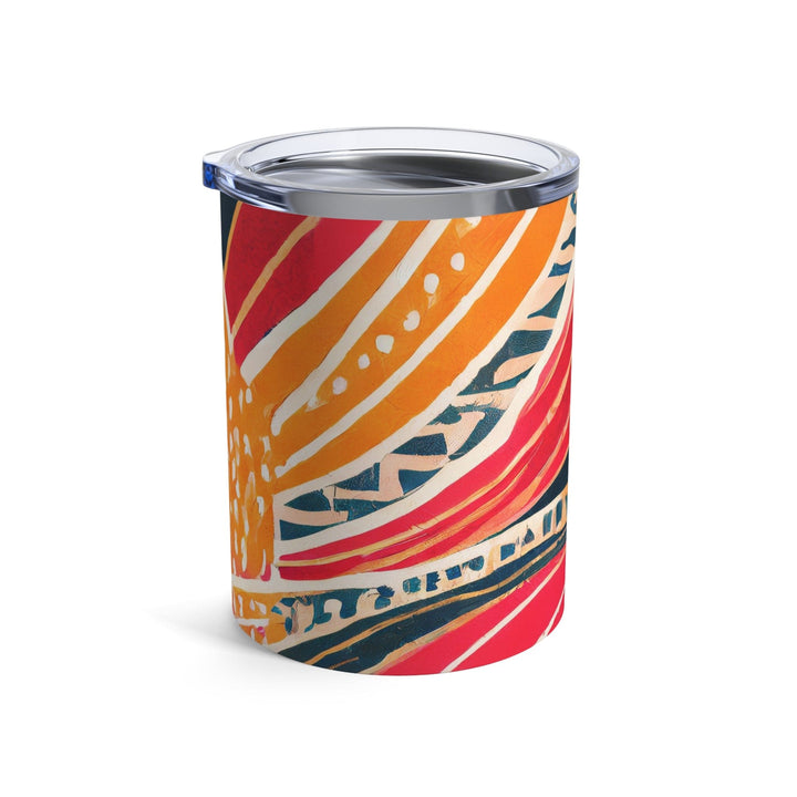 Insulated Tumbler 10oz Boho Multicolor Print - Mug