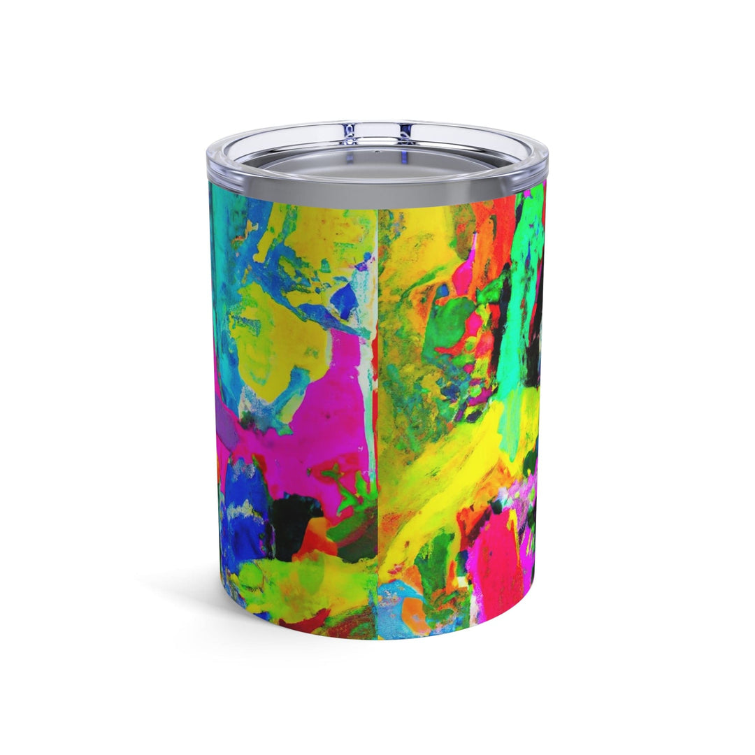 Insulated Tumbler 10oz Multicolor Abstract Pattern - Decorative | Tumblers