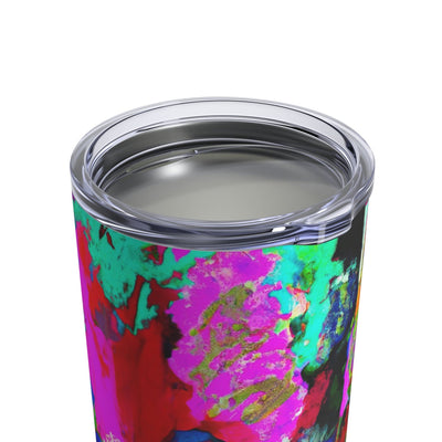 Insulated Tumbler 10oz Multicolor Abstract Pattern - Mug