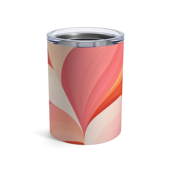 Insulated Tumbler 10oz Multicolor Heart Illustration - Decorative | Tumblers