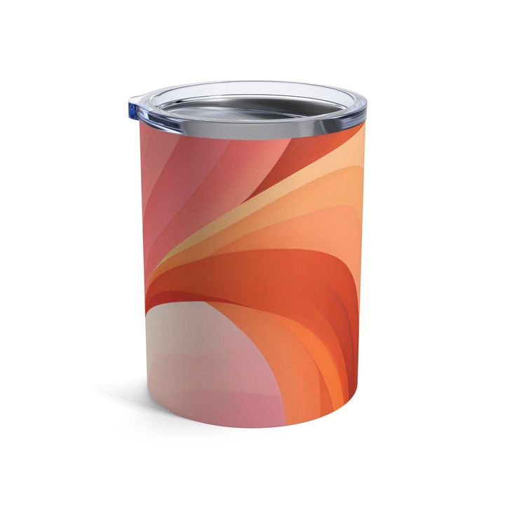 Insulated Tumbler 10oz Multicolor Heart Illustration - Decorative | Tumblers