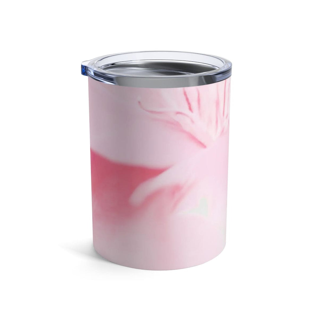 Insulated Tumbler 10oz Pink Flower Bloom Peaceful Spring Nature - Decorative