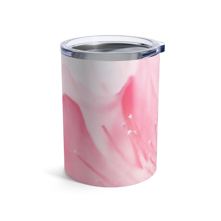 Insulated Tumbler 10oz Pink Flower Bloom Peaceful Spring Nature - Decorative