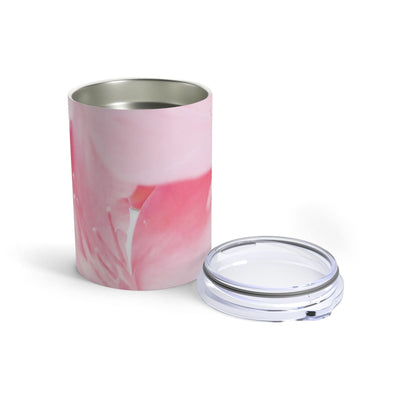 Insulated Tumbler 10oz Pink Flower Bloom Peaceful Spring Nature - Decorative