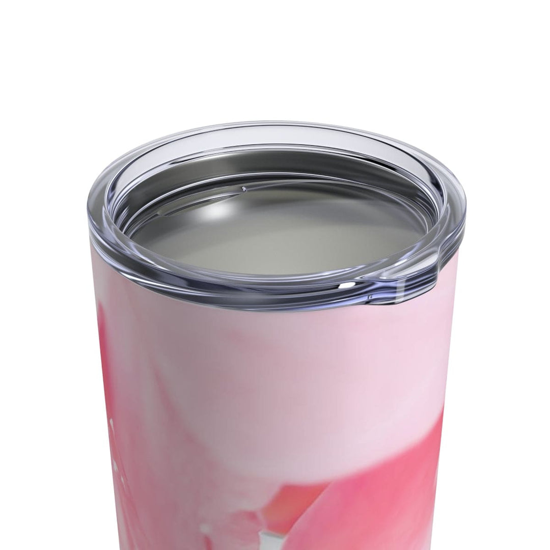 Insulated Tumbler 10oz Pink Flower Bloom Peaceful Spring Nature - Decorative