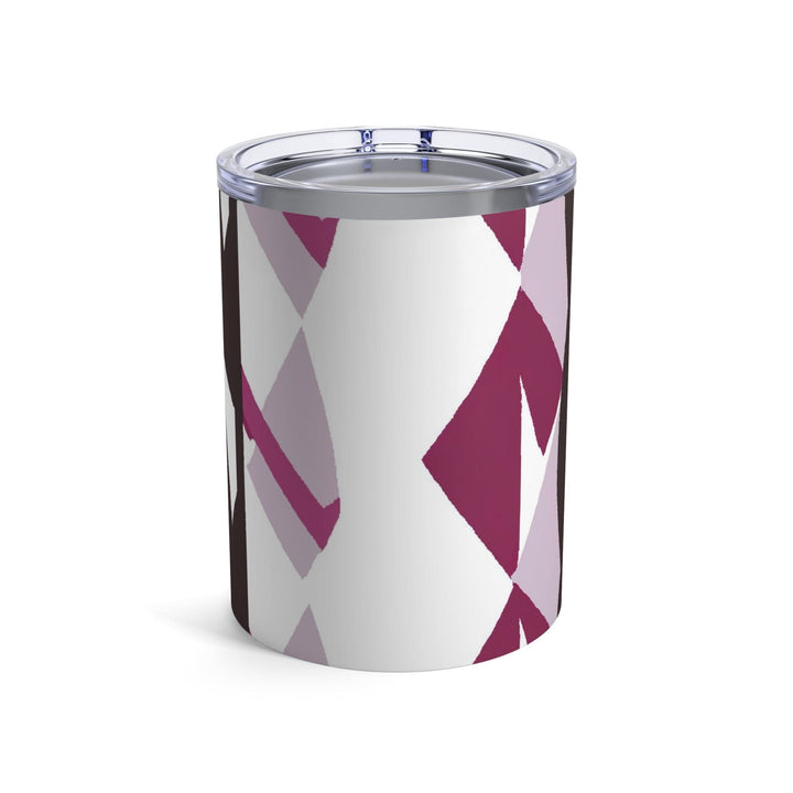 Insulated Tumbler 10oz Pink Mauve Pattern - Decorative | Tumblers | 10oz