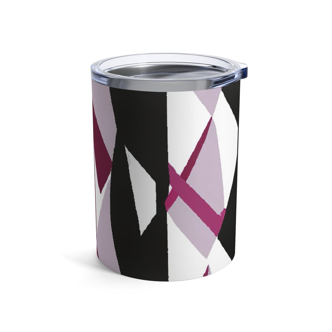 Insulated Tumbler 10oz Pink Mauve Pattern - Decorative | Tumblers | 10oz