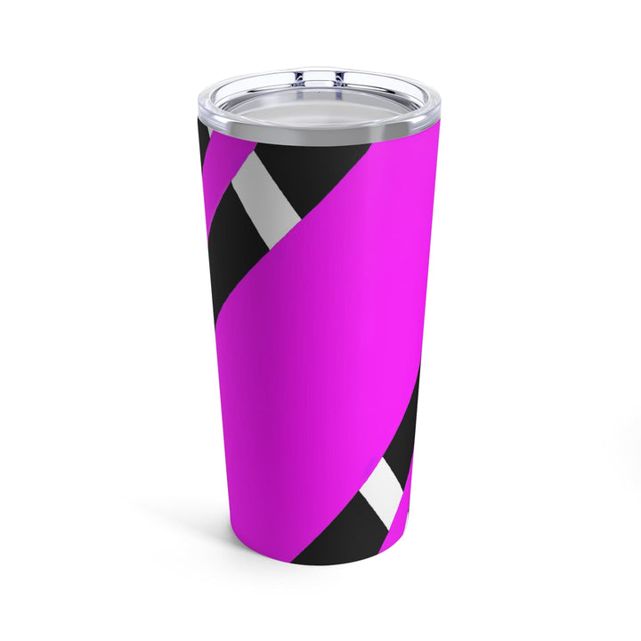 Insulated Tumbler 20oz Black And Pink Pattern - Decorative | Tumblers | 20oz