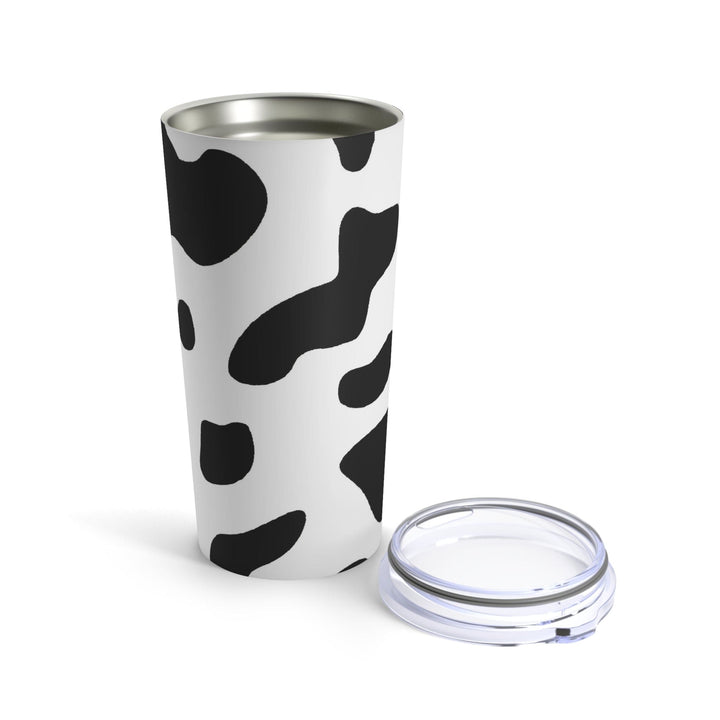 Insulated Tumbler 20oz Black And White Cow Print - Decorative | Tumblers | 20oz