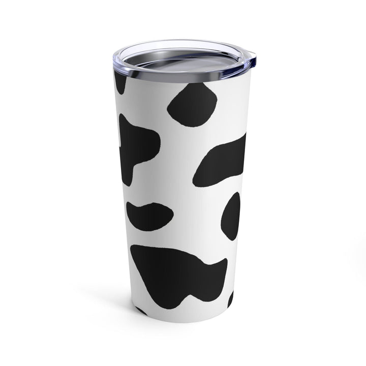 Insulated Tumbler 20oz Black And White Cow Print - Decorative | Tumblers | 20oz