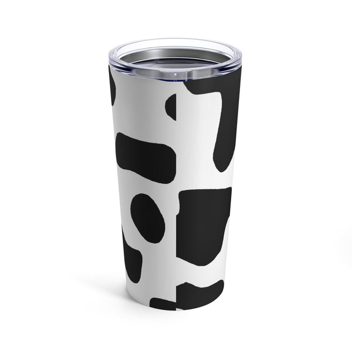 Insulated Tumbler 20oz Black And White Cow Print - Decorative | Tumblers | 20oz