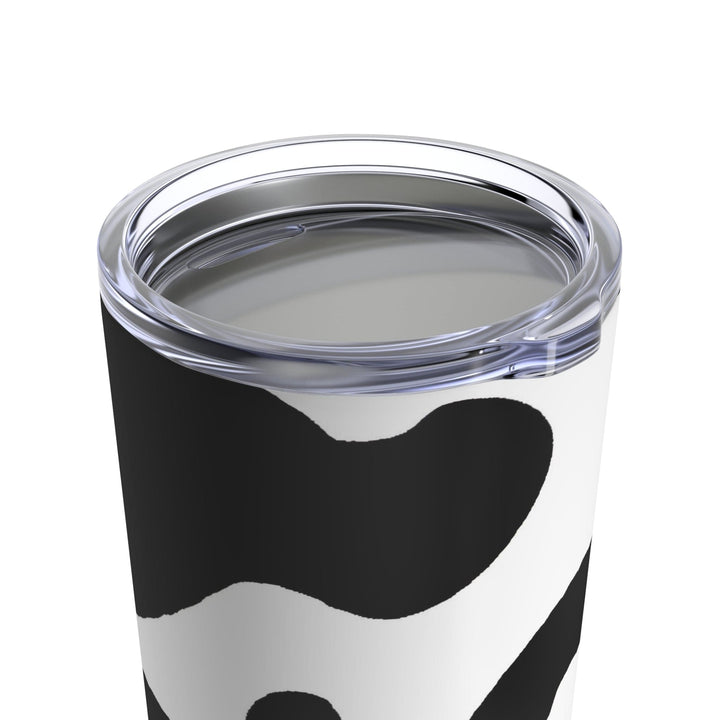 Insulated Tumbler 20oz Black And White Cow Print - Decorative | Tumblers | 20oz