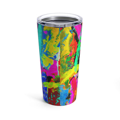 Insulated Tumbler 20oz Multicolor Abstract Pattern - Mug