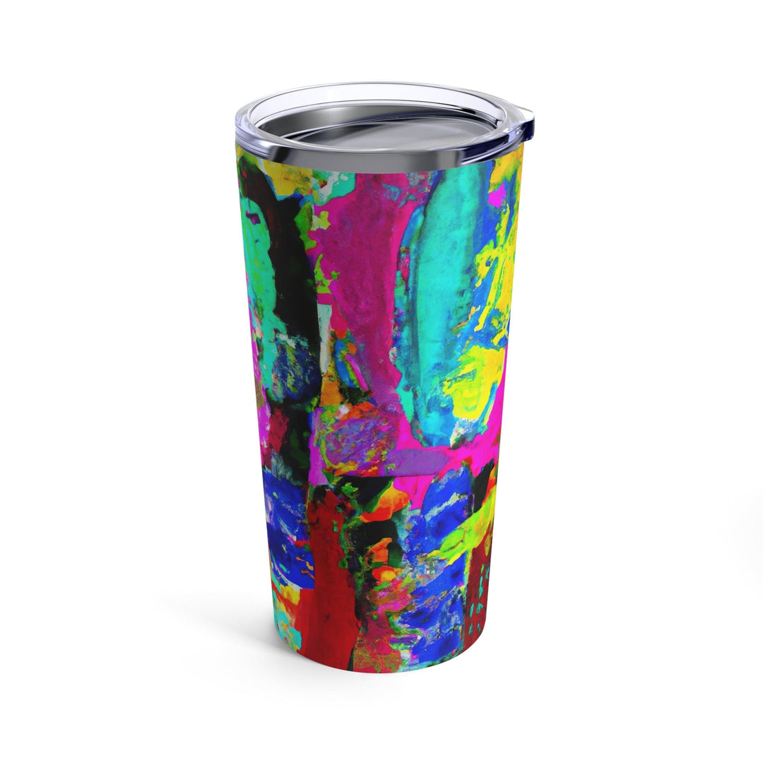 Insulated Tumbler 20oz Multicolor Abstract Pattern - Decorative | Tumblers