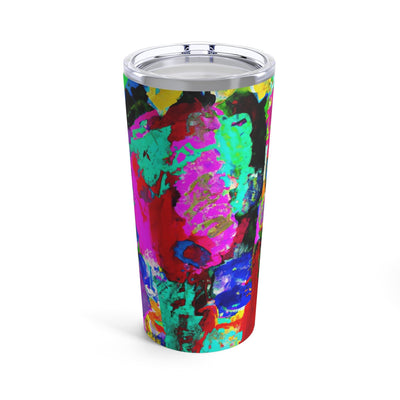 Insulated Tumbler 20oz Multicolor Abstract Pattern - Mug