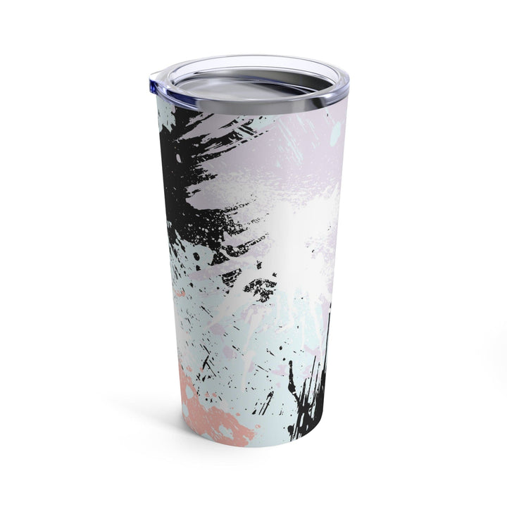 Insulated Tumbler 20oz Pink Black Abstract Pattern - Decorative | Tumblers