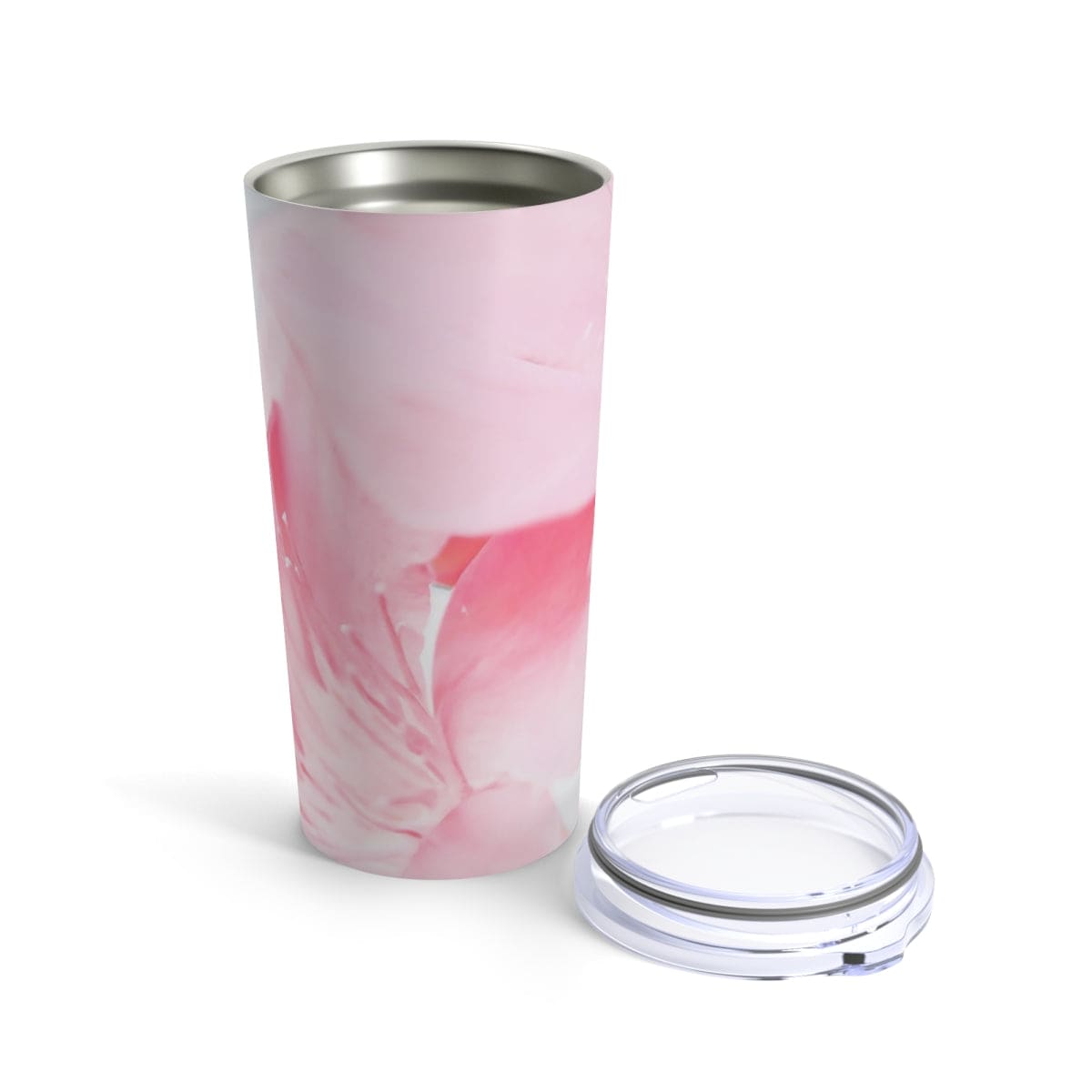 Insulated Tumbler 20oz Pink Flower Bloom Peaceful Spring Nature - Decorative