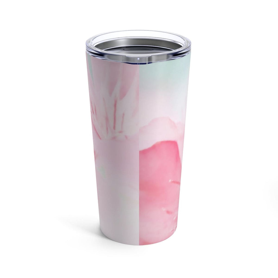 Insulated Tumbler 20oz Pink Flower Bloom Peaceful Spring Nature - Decorative