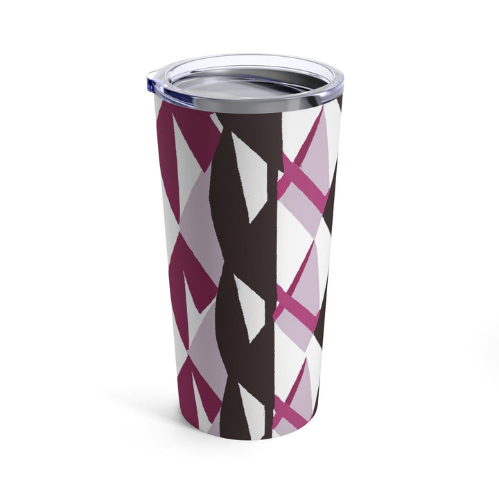 Insulated Tumbler 20oz Pink Mauve Pattern - Decorative | Tumblers | 20oz