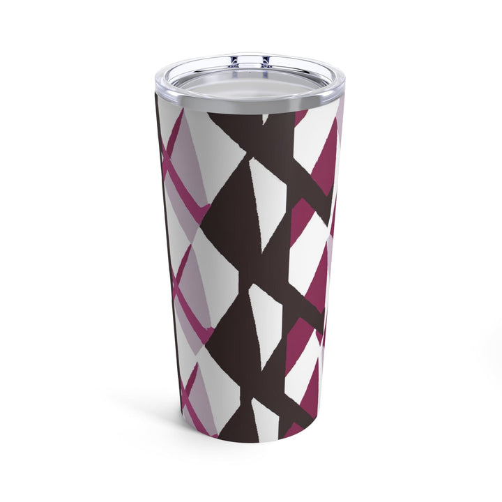 Insulated Tumbler 20oz Pink Mauve Pattern - Decorative | Tumblers | 20oz