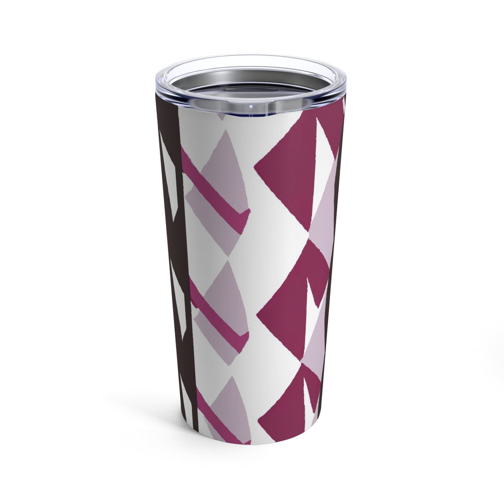 Insulated Tumbler 20oz Pink Mauve Pattern - Decorative | Tumblers | 20oz