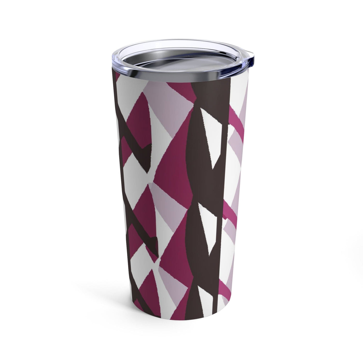 Insulated Tumbler 20oz Pink Mauve Pattern - Mug
