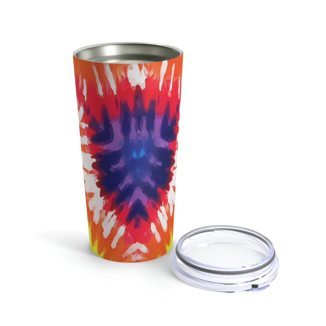 Insulated Tumbler 20oz Psychedelic Rainbow Tie Dye - Decorative | Tumblers