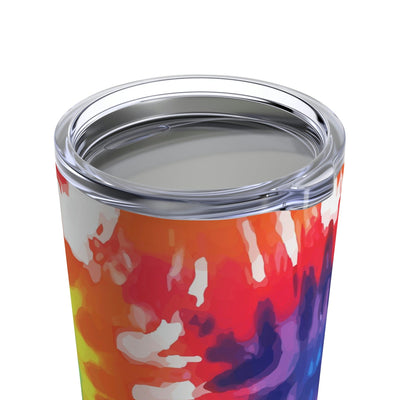 Insulated Tumbler 20oz Psychedelic Rainbow Tie Dye - Decorative | Tumblers
