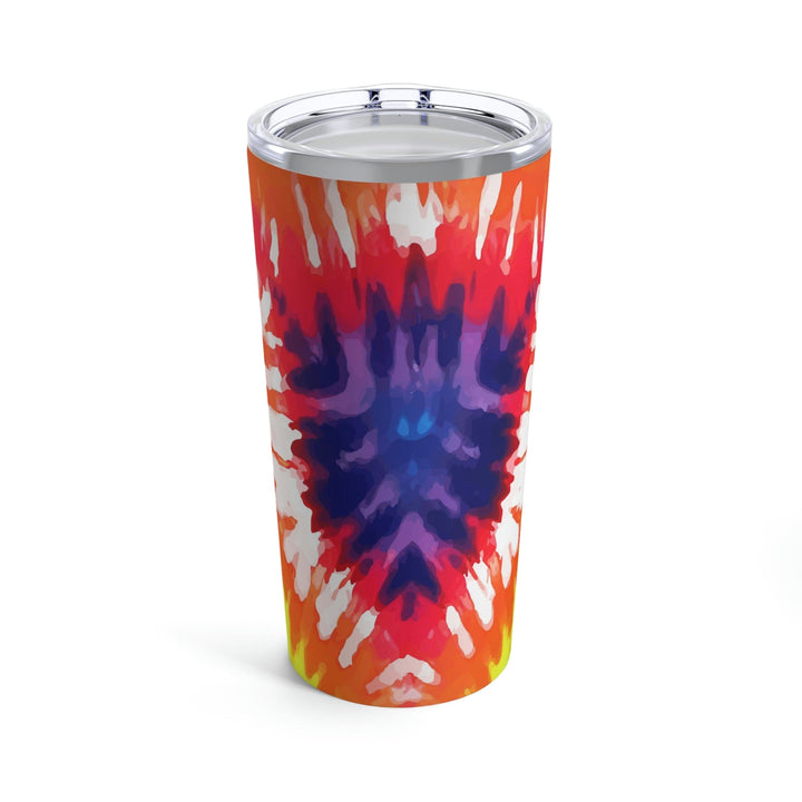 Insulated Tumbler 20oz Psychedelic Rainbow Tie Dye - Decorative | Tumblers