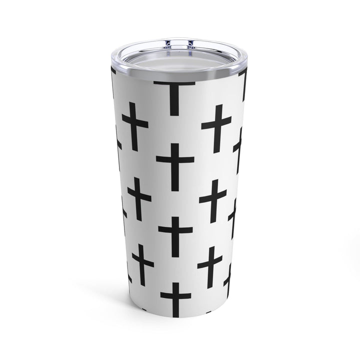 Insulated Tumbler 20oz Seamless Cross Pattern - Decorative | Tumblers | 20oz