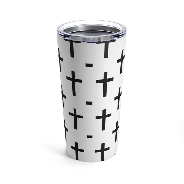 Insulated Tumbler 20oz Seamless Cross Pattern - Decorative | Tumblers | 20oz