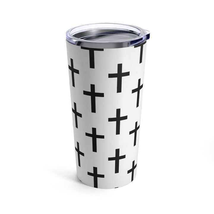 Insulated Tumbler 20oz Seamless Cross Pattern - Decorative | Tumblers | 20oz