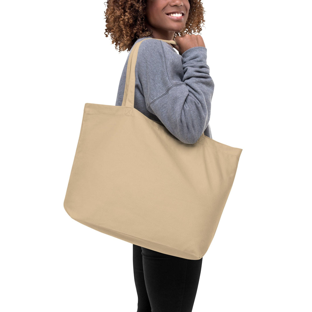 Large Beige Tote Bag