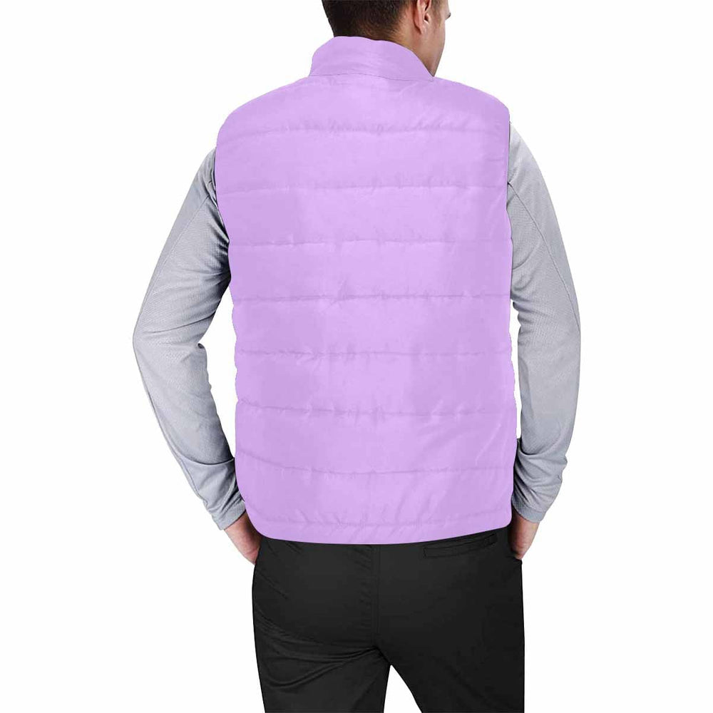 Mauve Purple Mens Padded Vest - Mens | Vests