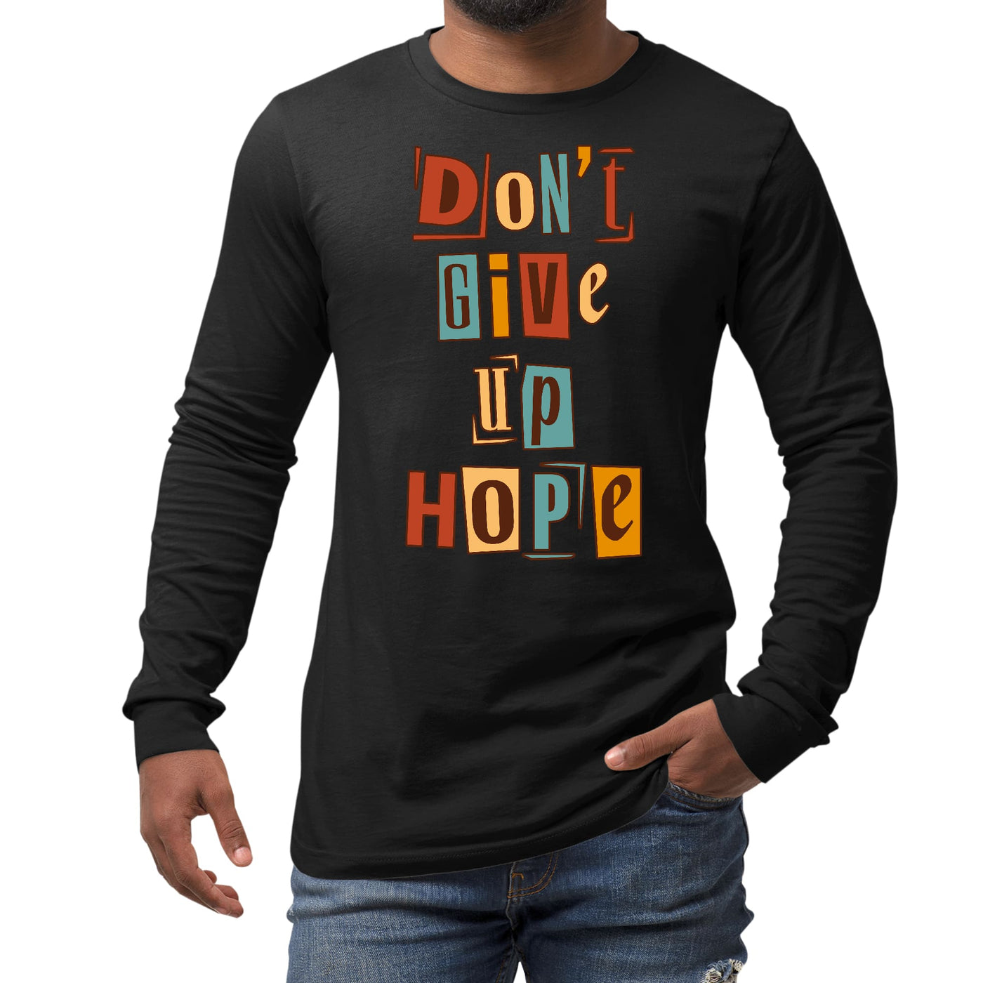 Mens Activewear Say It Soul - Don’t Give Up Hope Inspiration - Mens | Activewear