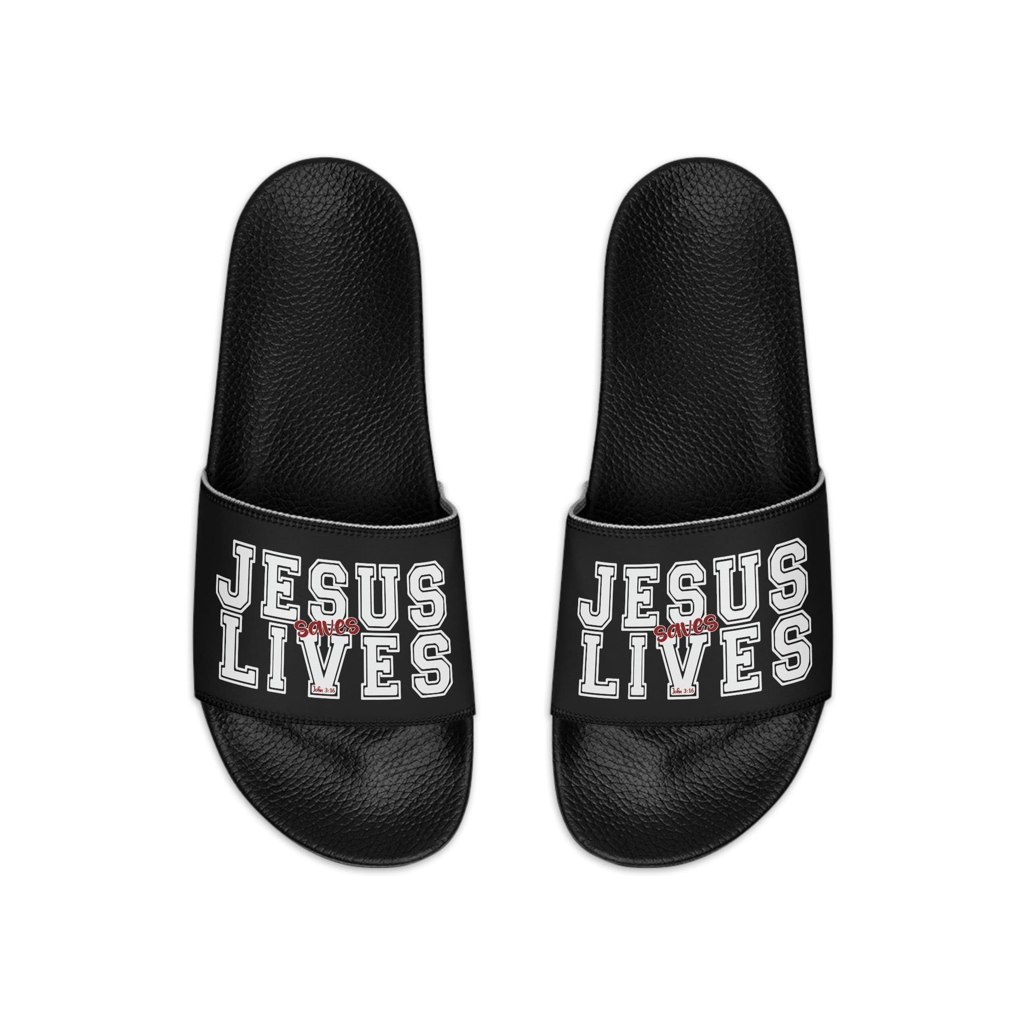all black jesus sandals