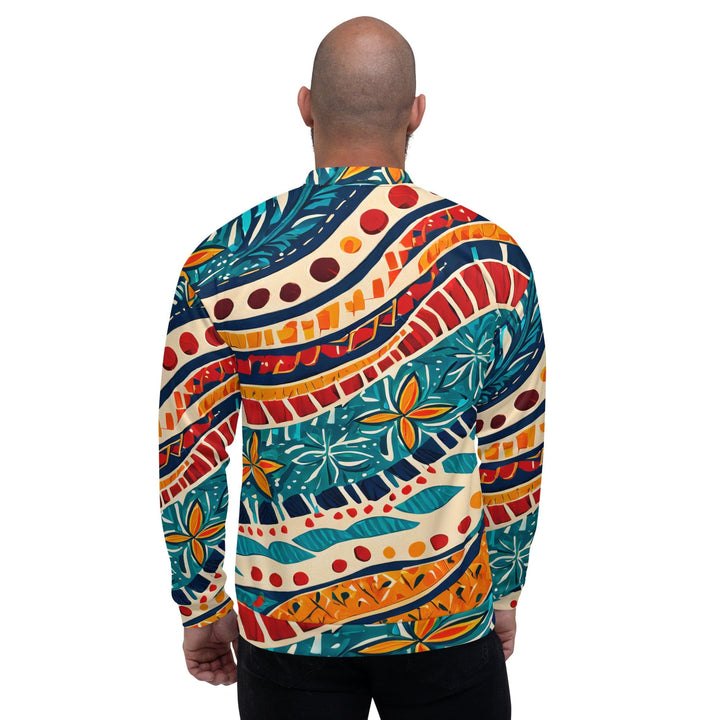 Mens Bomber Jacket Boho Floral Print - Mens | Jackets | Bombers