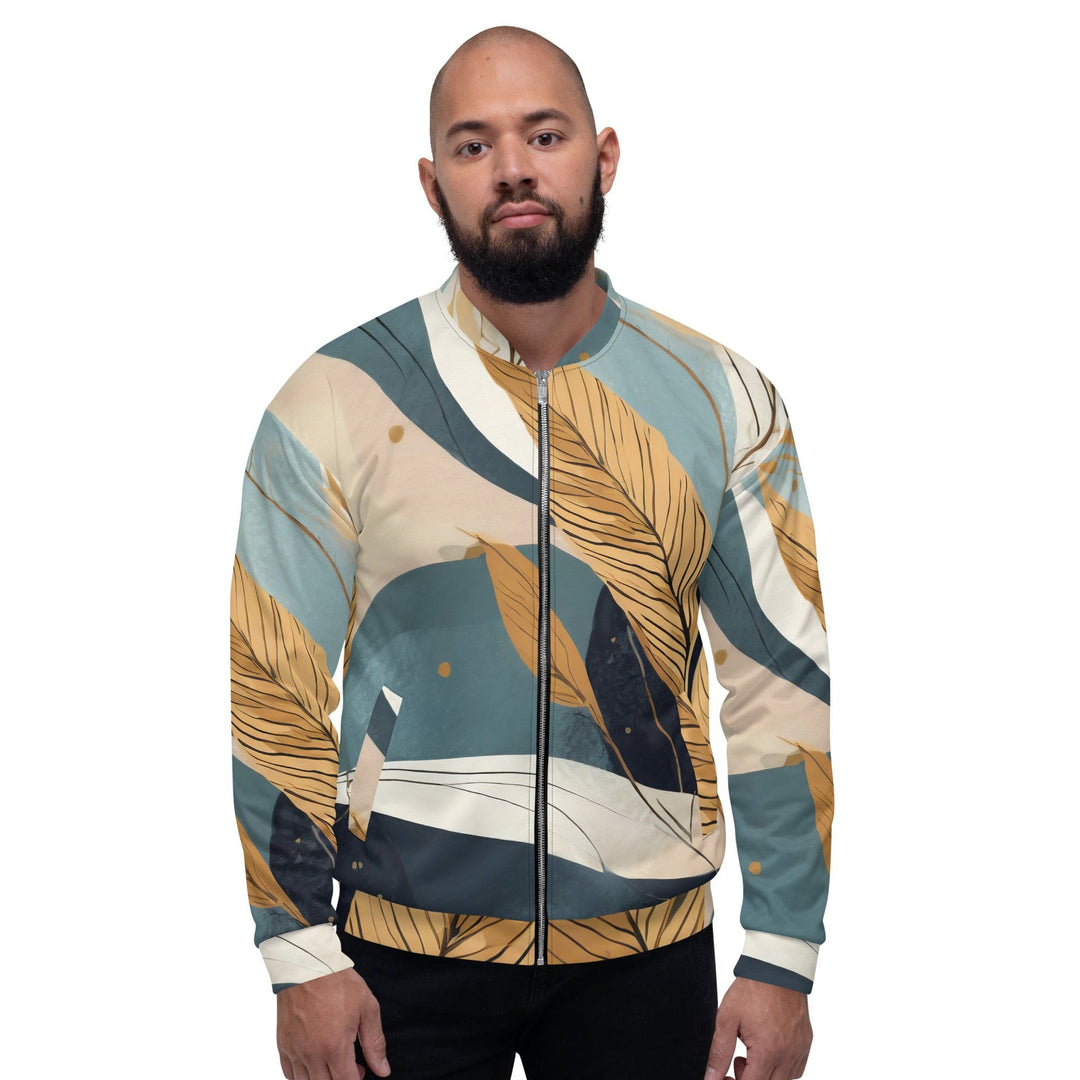 Mens Bomber Jacket Boho Style Print 2 - Mens | Jackets | Bombers